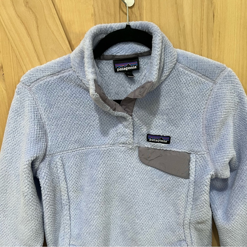 Patagonia Re Tool Snap T Fleece Pullover Lavender Size Small - Picture 8 of 12